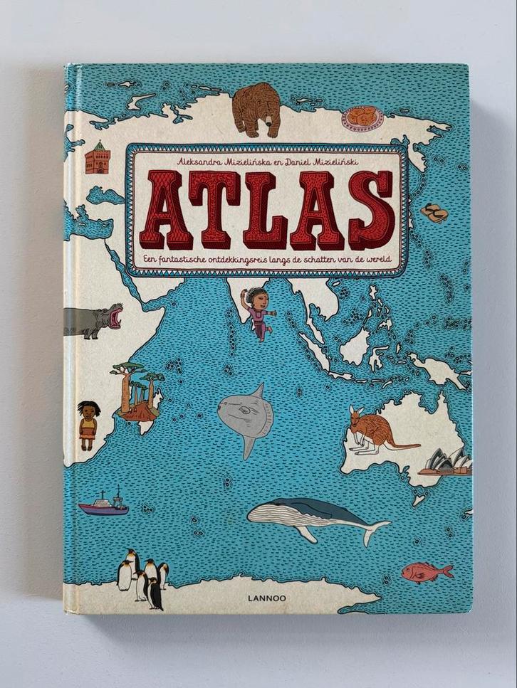 Atlas: een fantastische ontdekkingsreis, Boeken, Atlassen en Landkaarten, Gelezen, Overige atlassen, Wereld, 2000 tot heden, Ophalen of Verzenden