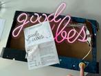 Good Vibes Neon Licht - Roze LED Decoratie, Huis en Inrichting, Lampen | Overige, Ophalen of Verzenden, Nieuw