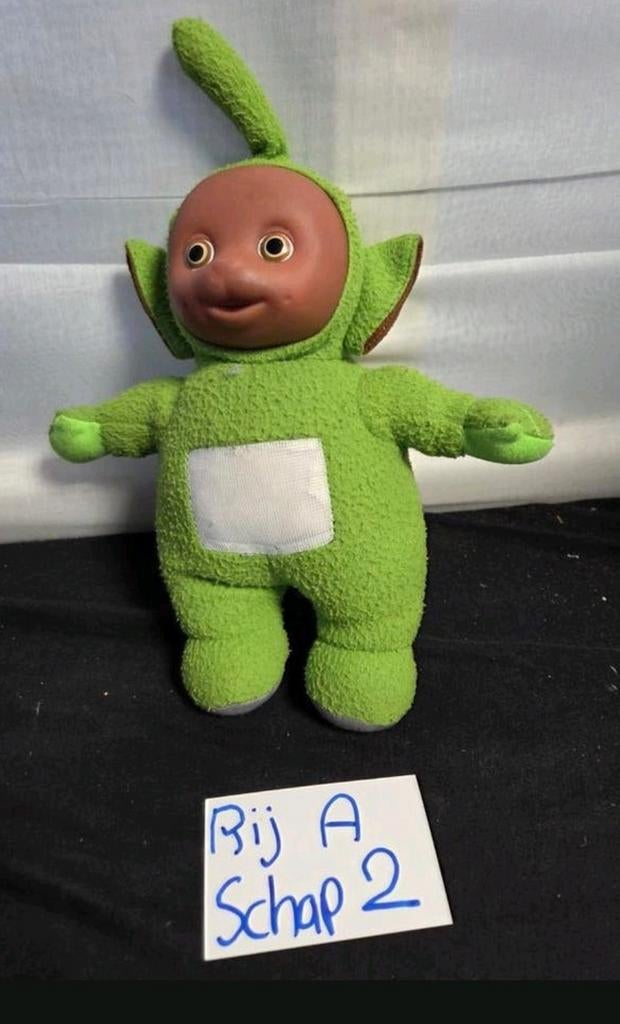 Teletubbie Dipsy knuffel - Groen, Gebruikt, Jongen of Meisje, Birmingham, Verenigd Koninkrijk, Ophalen of Verzenden