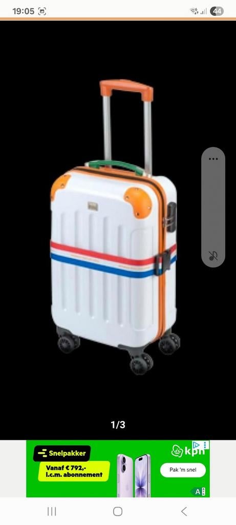 Postcode loterij koffer, Ophalen of Verzenden