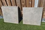 3 keramische tegels 60x60 warmgrijs, Tuin en Terras, Ophalen, Nieuw, Keramiek, Minder dan 5 m²