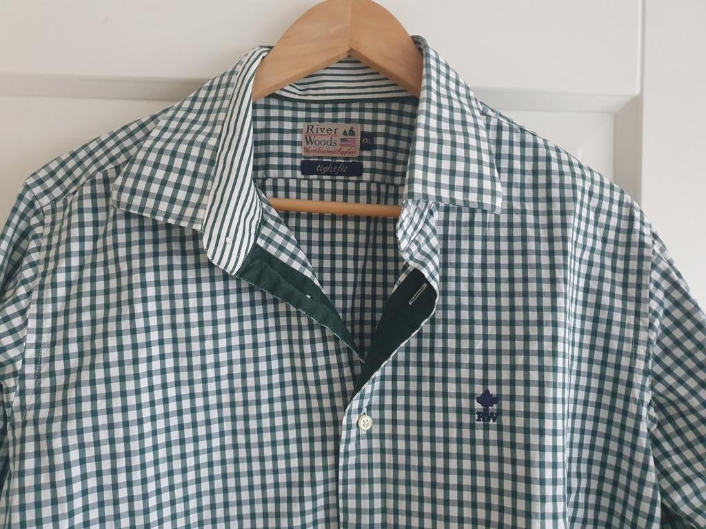 River Woods overhemd maat XXL heren Zo goed als nieuw, Kleding | Heren, Overhemden, Ophalen of Verzenden, Zo goed als nieuw, Overige halswijdtes