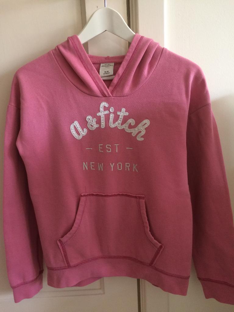 Abercrombie kids trui met capuchon / sweatshirt maat XL, Ophalen of Verzenden, Zo goed als nieuw, Maat 34 (XS) of kleiner, Blauw