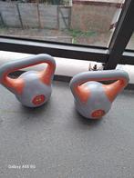 Set van 2 Kettlebells - 4 kg per stuk, Ophalen of Verzenden, Gebruikt, Benen, Kettlebell