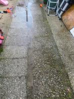 Grindtegels 60x60, Tuin en Terras, Ophalen, Gebruikt, 10 m² of meer, Grind