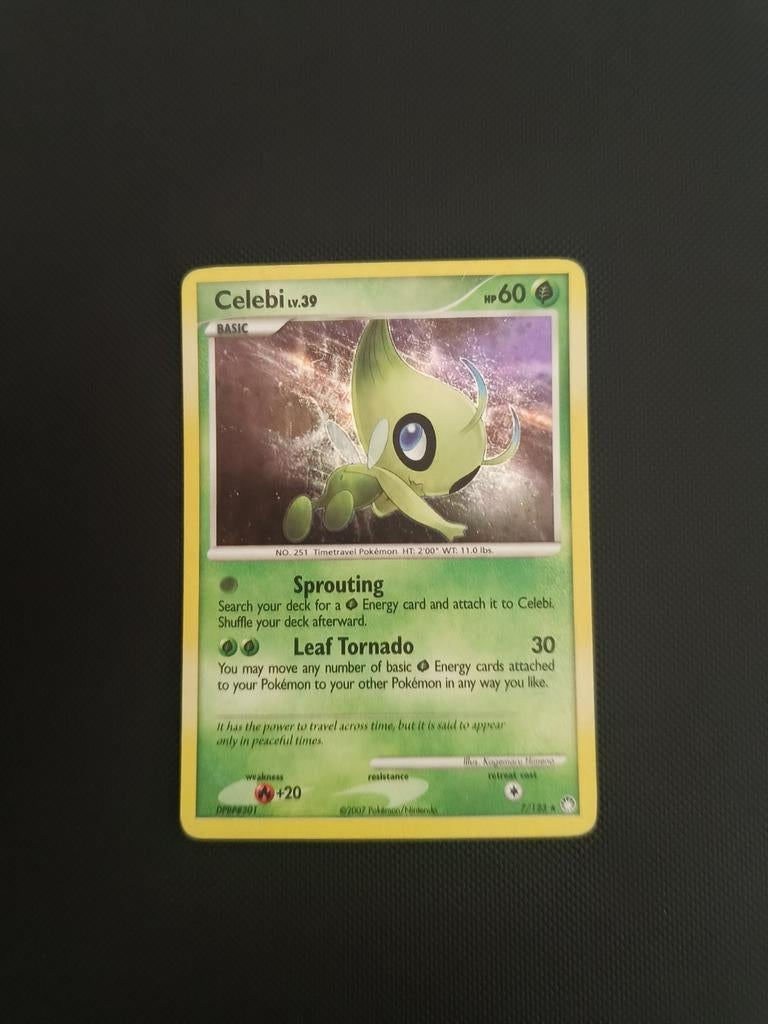 Celebi lv. 39 holo (7/123), Ophalen of Verzenden, Zo goed als nieuw