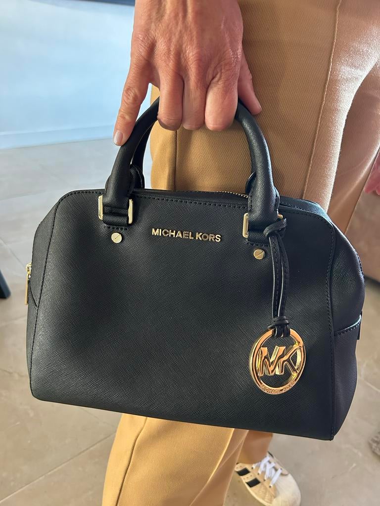 Michael Kors handtas zwart, Ophalen of Verzenden, Zo goed als nieuw, Zwart, Handtas