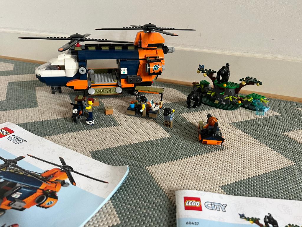 LEGO City 60437 Jungle Explorer Helikopter, Ophalen, Compleet, City, Lego