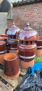 Keramische gebakken schoorsteen pot en kap, Ophalen, Nieuw