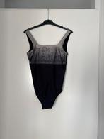 Beach Wave Badpak Zwart met Grijs Bloemmotief, Ophalen of Verzenden, Zo goed als nieuw, Zwart, Badpak