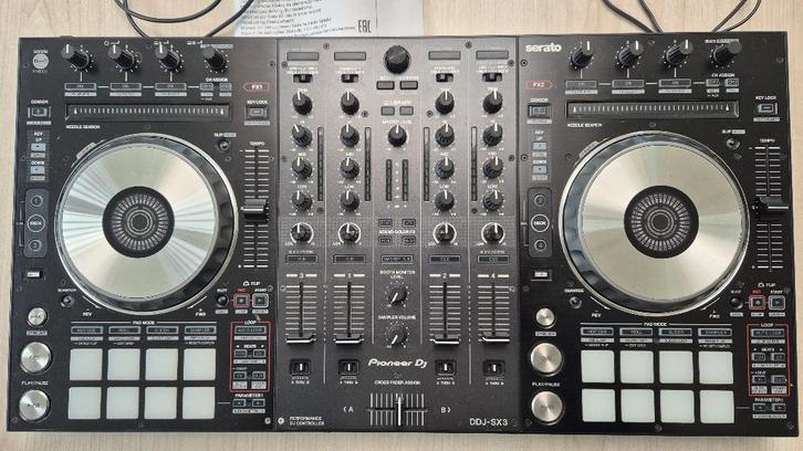 Pioneer DDJ-SX3 - uitstekende staat, Muziek en Instrumenten, Dj-sets en Draaitafels, Gebruikt, Dj-set, Pioneer, Ophalen
