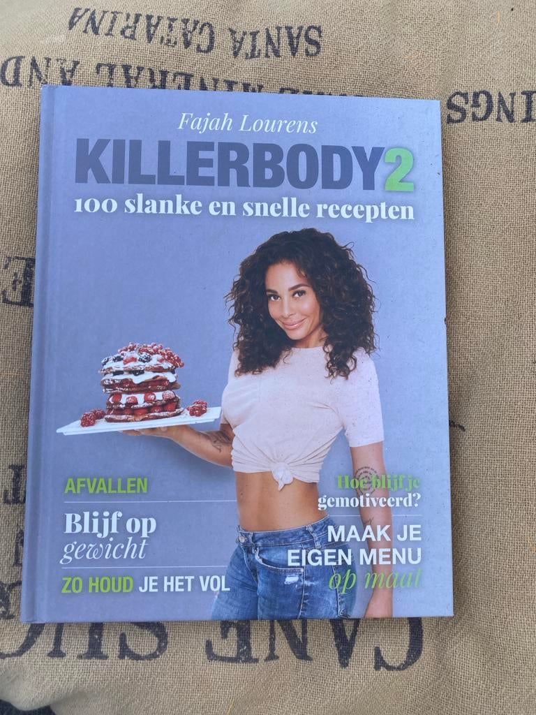 Fajah Lourens Killerbody 2: 100 slanke en snelle recepten, Boeken, Ophalen of Verzenden, Zo goed als nieuw, Gezond koken