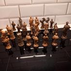 Partij schaakstukken hars? Gips?, Ophalen of Verzenden, Gebruikt