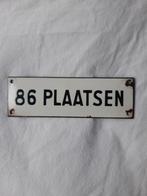 emaille bord bordje 86 plaatsen, Ophalen of Verzenden