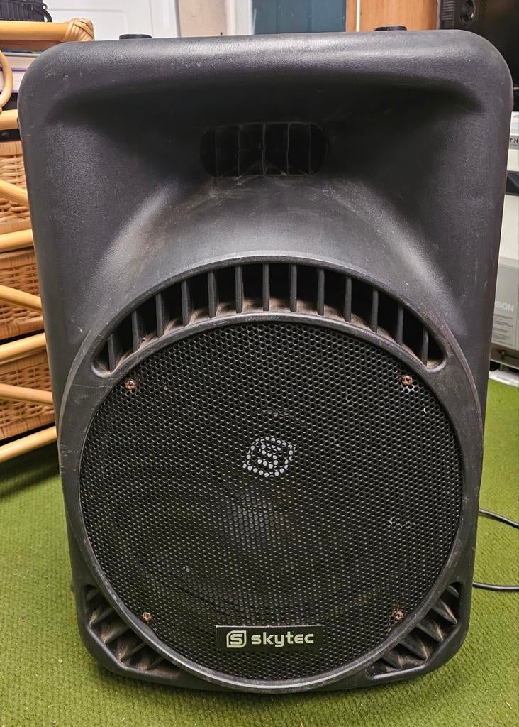 Skytec SP1510A HI-END active 15 inch speaker BI-AMP 800W., Audio, Tv en Foto, Luidsprekers, Gebruikt, Overige typen, 120 watt of meer
