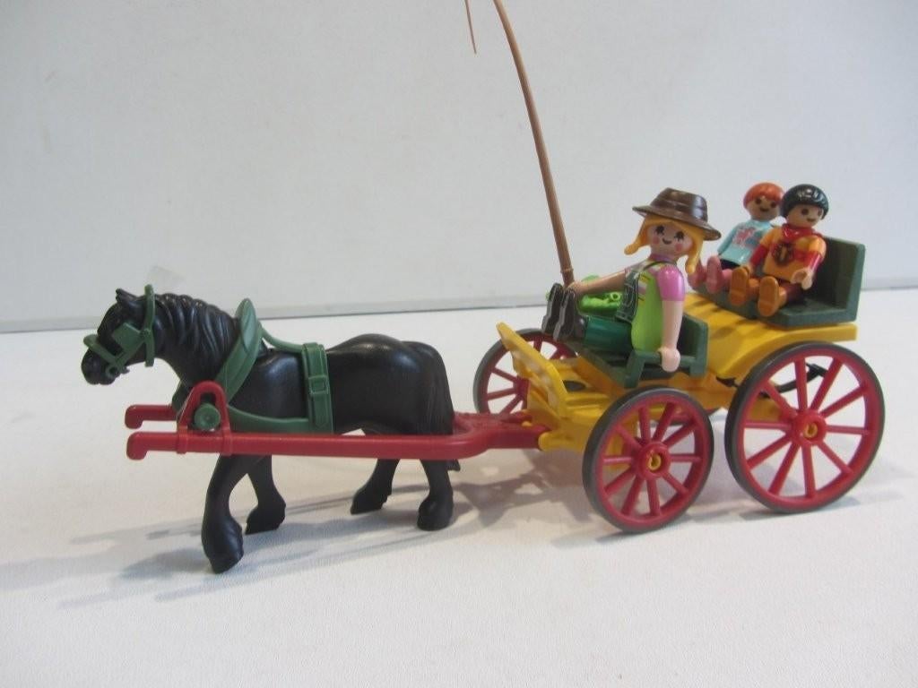 Playmobil Paard en kar – 6932 koets, Ophalen of Verzenden, Gebruikt, Los playmobil