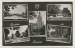 Emmen 5 luik Groeten uit  1954, Verzenden, 1940 tot 1960, Gelopen, Drenthe