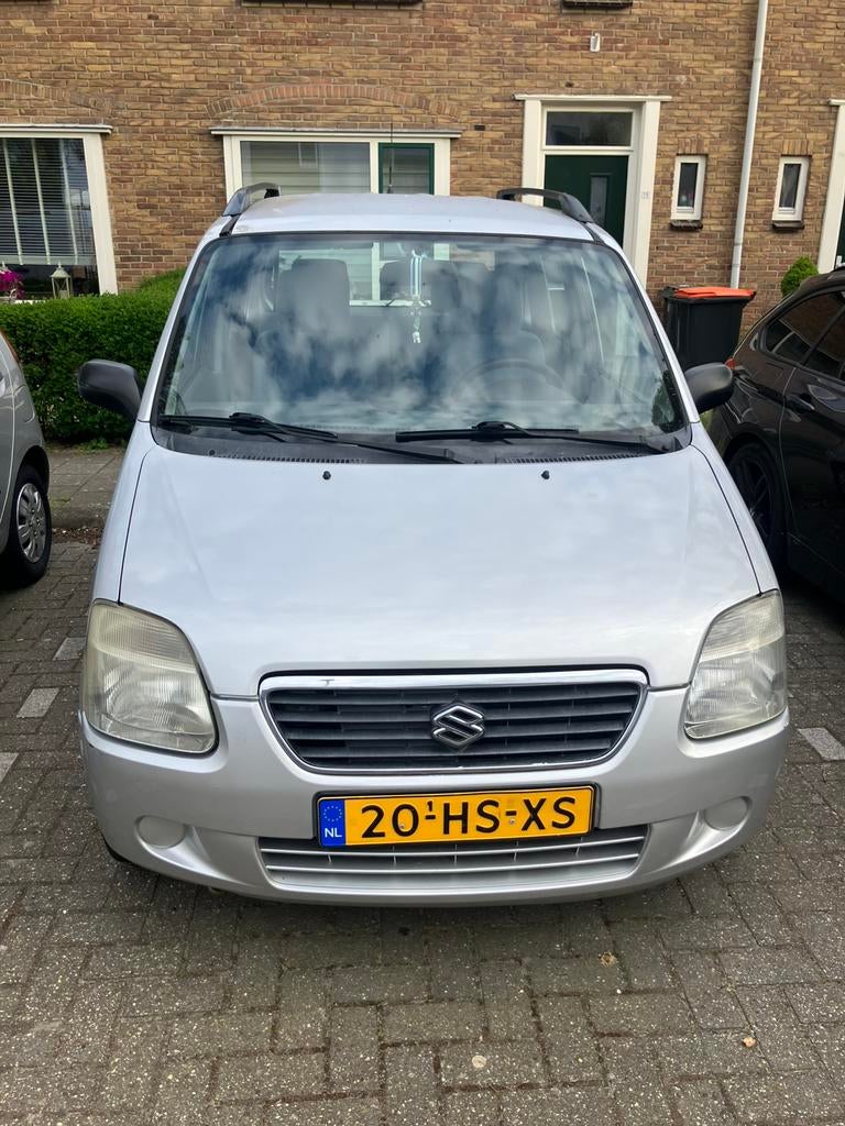 Suzuki Wagon R+ 1.3 AUT 2001 Grijs, Auto's, Suzuki, Stof, 40 €/maand, 4 cilinders, 925 kg