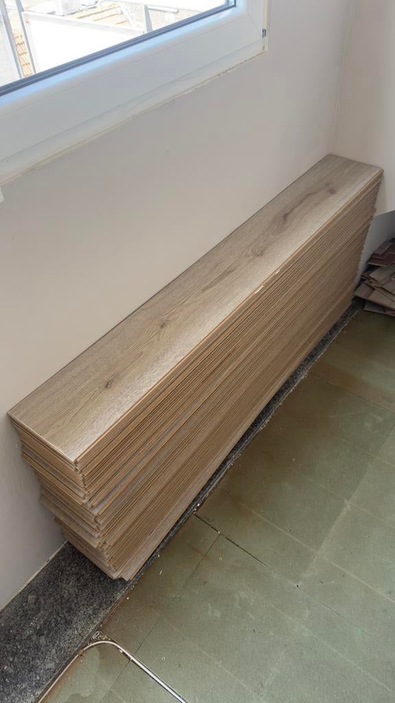 Laminaat vloerdelen, Ophalen, Gebruikt, 50 tot 150 cm, 5 tot 10 m²