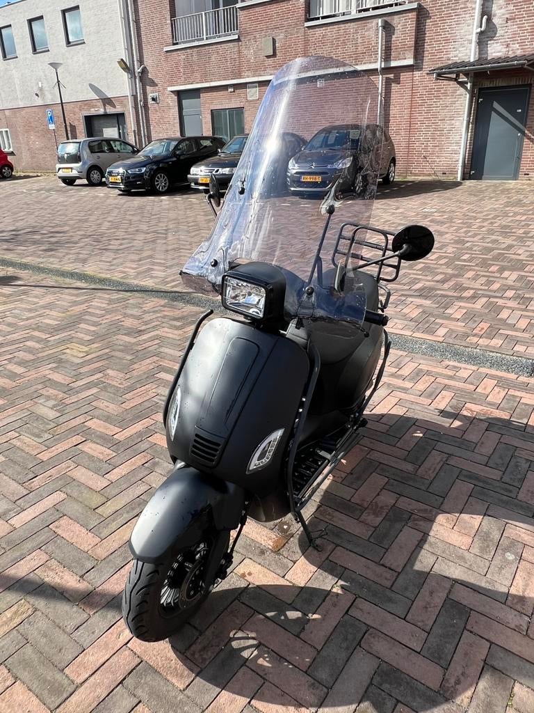 Senzo RivaLux S Special Matzwart 45, Zo goed als nieuw, Benzine, Ophalen, Overige merken