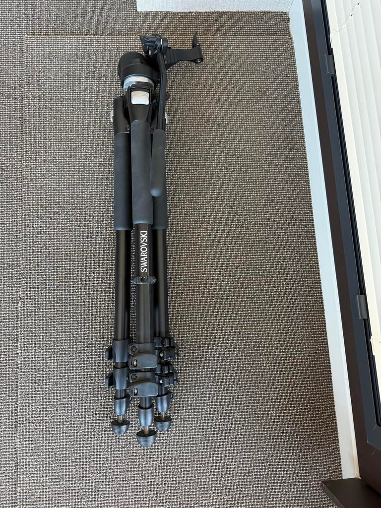 Swarovski PCT Tripod statief met adapter -  voor op reis, Ophalen, Zo goed als nieuw, 175 cm of meer, Driepoot