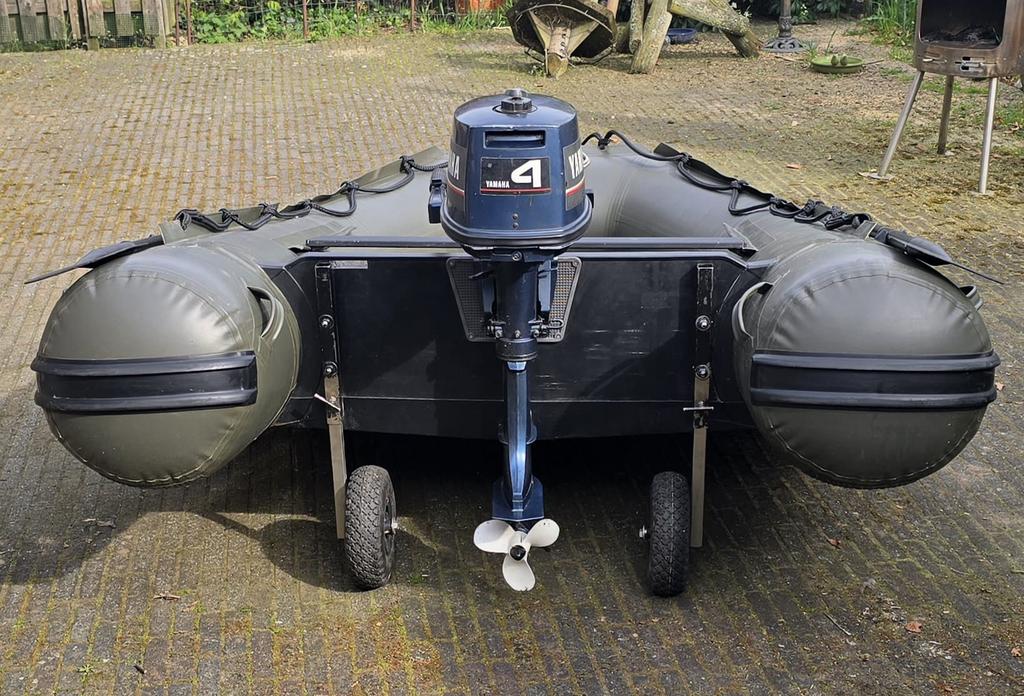 Vortex Pro 275 incl. Yamaha motor 4 PK, Ophalen, Yamaha, Zo goed als nieuw, Benzine