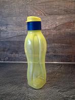 Tupperware EcoFles 750ml - Geel/Blauw, Ophalen of Verzenden, Gebruikt, Blauw, Beker of Kan