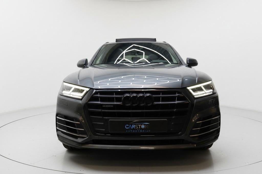 Audi Q5 50 TFSI e quattro 3x S LINE PANO VIRTUAL CAM LEER, Auto's, Automaat, 4 cilinders, Bedrijf, Hybride Elektrisch/Benzine