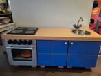 Leuk kinderkeukentje met oven, kookplaat en wasbak, Ophalen, Gebruikt, Hout, Speelkeuken