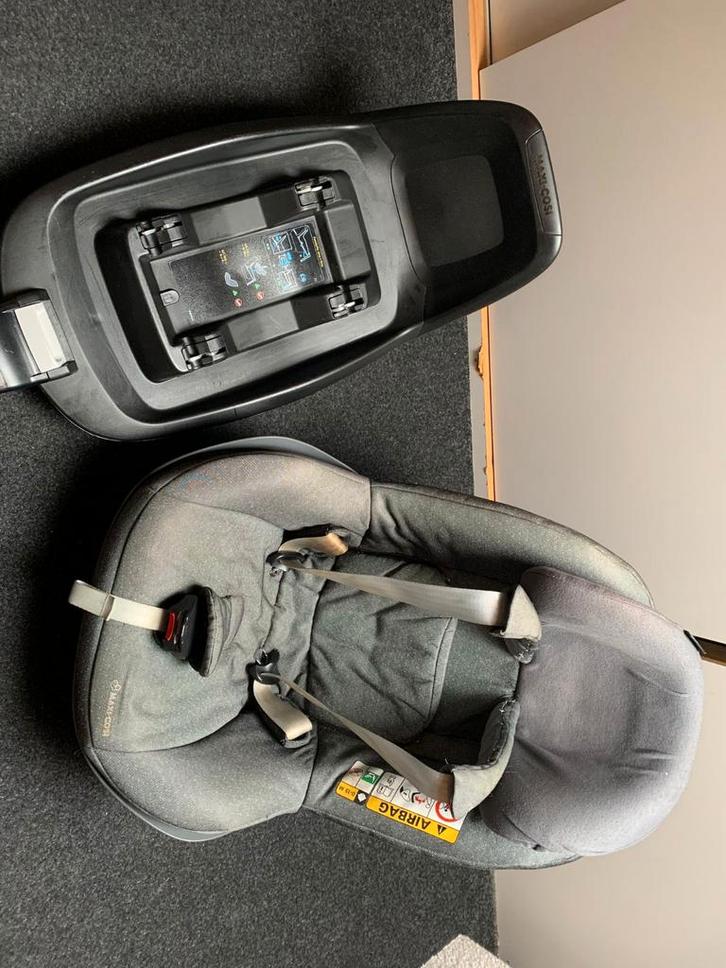 Maxi-Cosi 2waypearl met FamilyFix One i-Size base, Kinderen en Baby's, Autostoeltjes, Gebruikt, Maxi-Cosi, 0 t/m 18 kg, Isofix