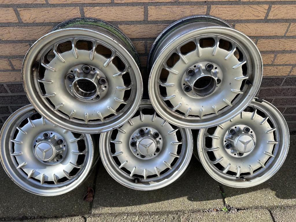 Kroonkurk Barock velgen 5.5J 14 inch - 5 stuks Origineel, Auto-onderdelen, Banden en Velgen, 14 inch, Velg(en), Zomerbanden, 185 mm