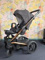 Mutsy Nio kinderwagen zwart met bruin/koper details, Kinderen en Baby's, Kinderwagens en Combinaties, Gebruikt, Ophalen of Verzenden