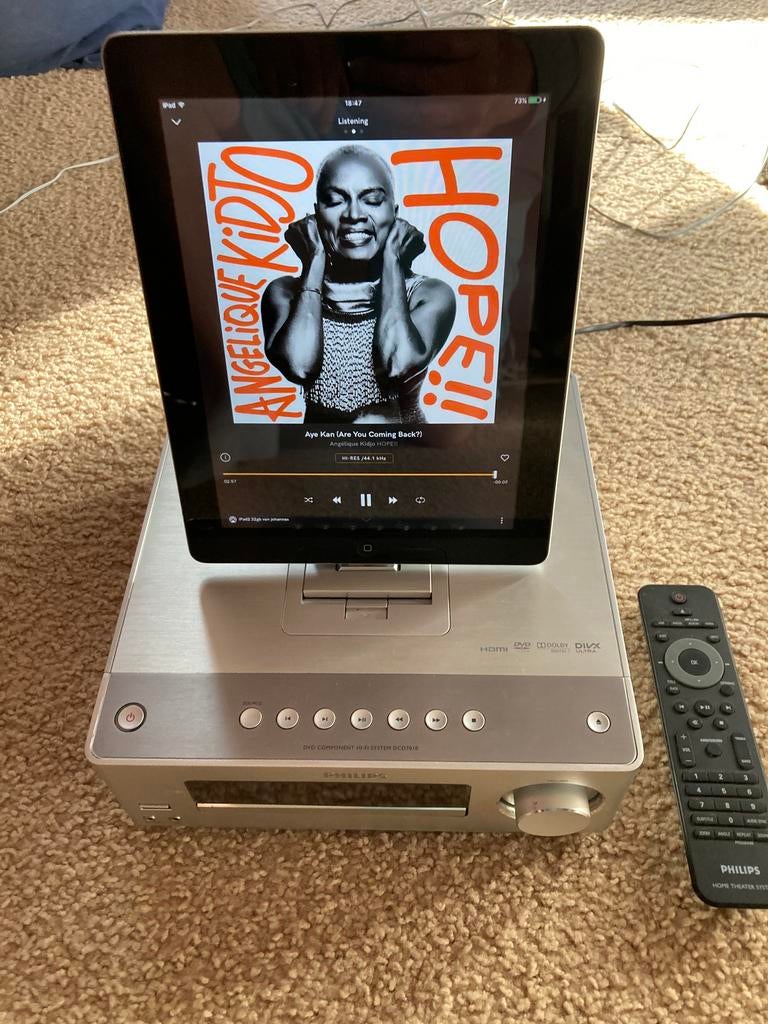 Philips DCD7010 alles in 1 speler/versterker, Ophalen, Philips, 2.1-systeem, Zo goed als nieuw