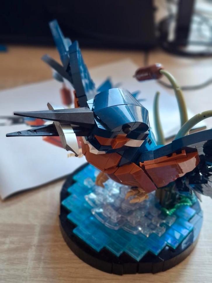 Lego 10331 Ijsvogel, Kinderen en Baby's, Speelgoed | Duplo en Lego, Gebruikt, Lego, Complete set, Ideas, Ophalen of Verzenden