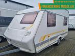 DELTA EUROLINER 3900 FB FRANSBED + VOORTENT + EINDKEUKEN, Caravans en Kamperen, Caravans, Serviceluik, Bedrijf, 750 - 1000 kg