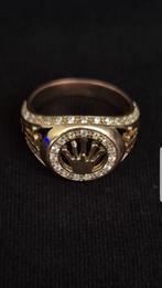 Rolex Ring 585, 18 tot 19, Verzenden, Zo goed als nieuw, Dame