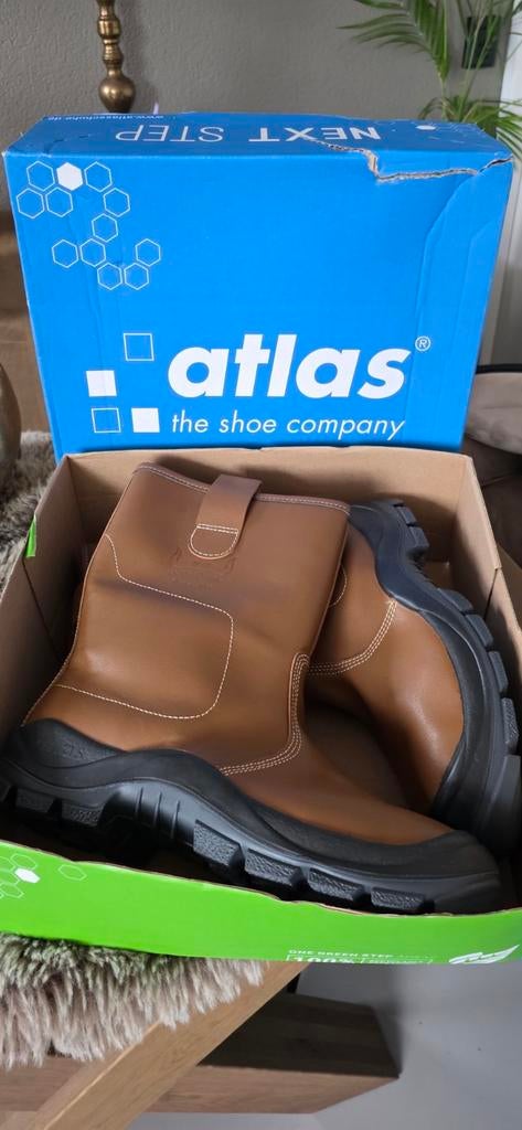 Nieuwe Atlas werkschoenen maat 43, Bruin, Atlas for men, Nieuw, Ophalen of Verzenden