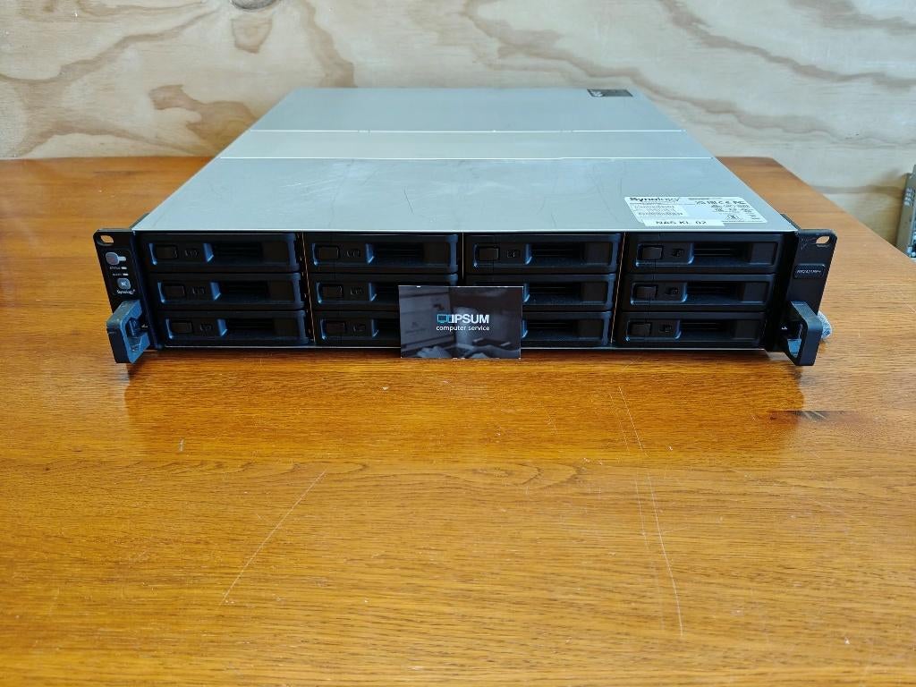 Synology RackStation RS2421RP+ NAS + E10M20-T1, Computers en Software, NAS, Refurbished, Ophalen