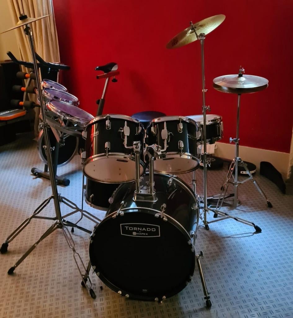 Mapex Tornado drumstel (starters), Ophalen, Zo goed als nieuw, Overige merken