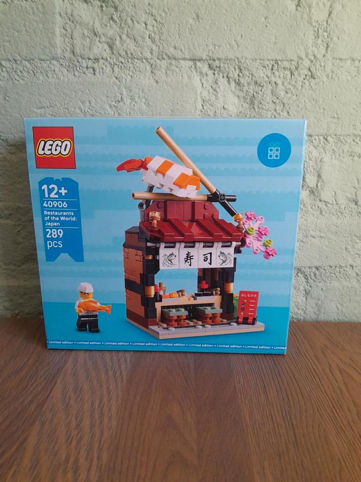 Lego 40906 Restaurants of the World: Japan - Sushi, Kinderen en Baby's, Speelgoed | Duplo en Lego, Nieuw, Ophalen of Verzenden