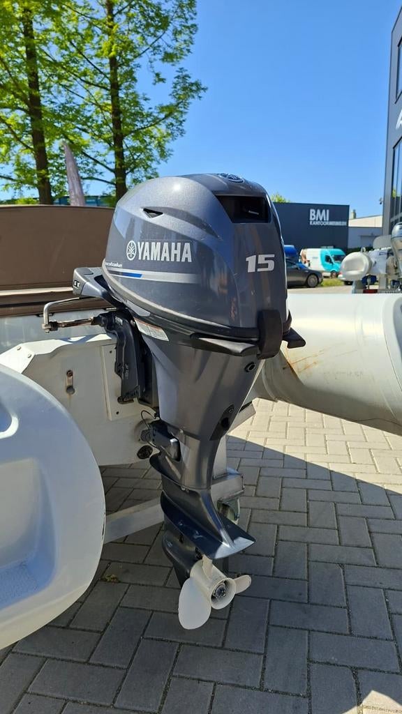Brig F330T RIB met Yamaha 15pk 4-takt 2017, Watersport en Boten, Benzine, Minder dan 70 pk, Overige materialen, Ophalen