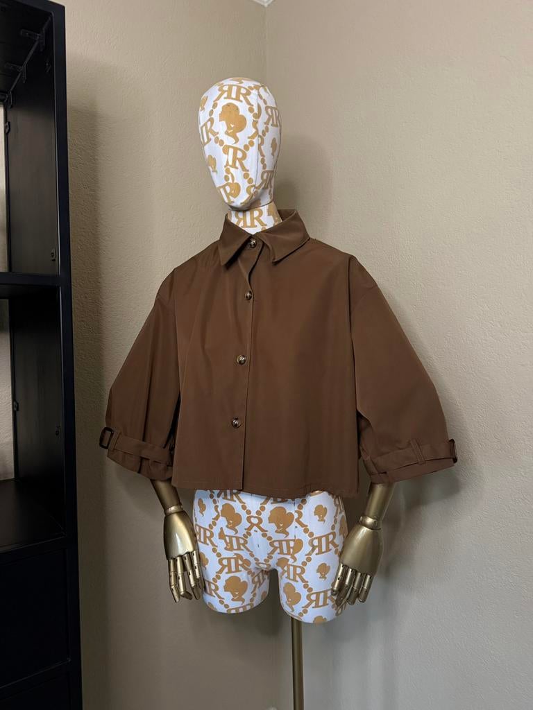 Gucci Trencoat, Ophalen of Verzenden, Zo goed als nieuw, Maat 38/40 (M), Zwart