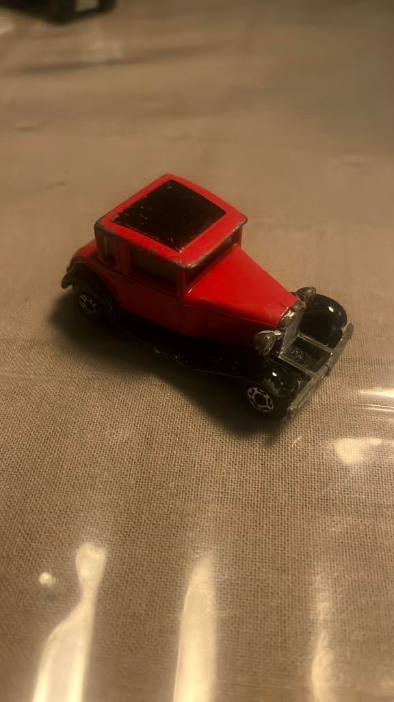 1979 Matchbox Superfast Red Model "A" Ford Hot Rod MB-73 w, Ophalen of Verzenden, Zo goed als nieuw, Auto