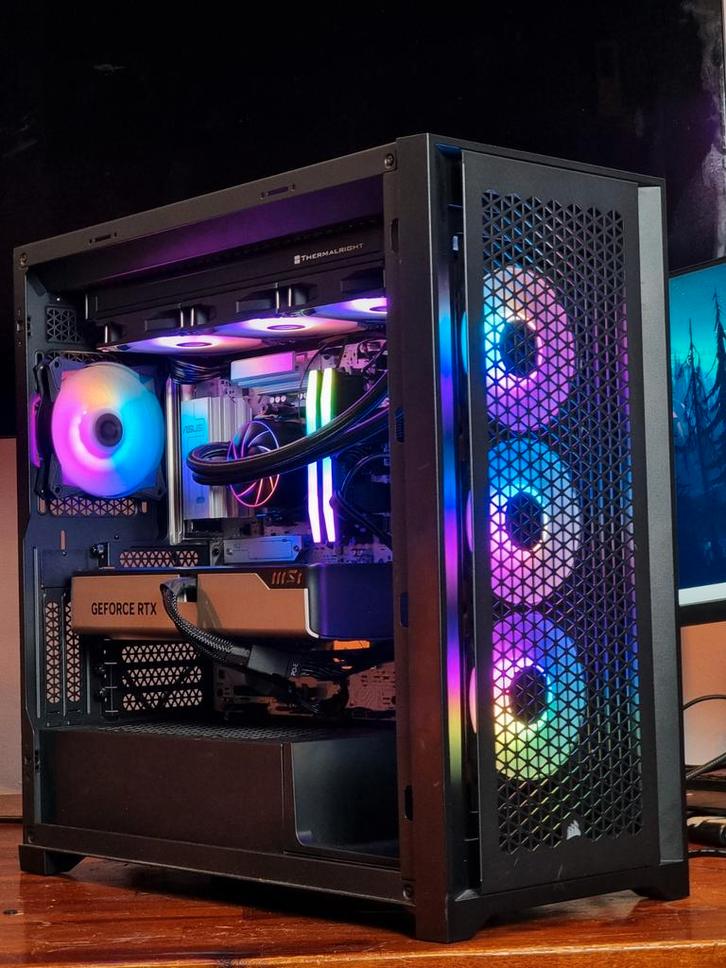 Game PC  / RTX 5080 / RYZEN 7 9800X3D / Gaming Computer, Computers en Software, Desktop Pc's, Nieuw, 4 Ghz of meer, SSD, 32 GB