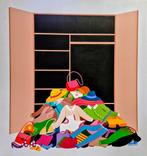 Kleurrijk Schilderij Franklin van Dam - Tom Wesselmann Stijl, Ophalen