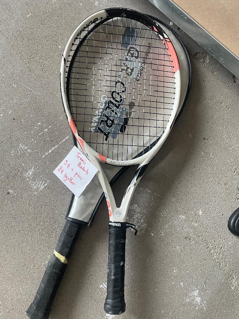 Tennis rackets + Ping pong + Party games, Ophalen, Gebruikt