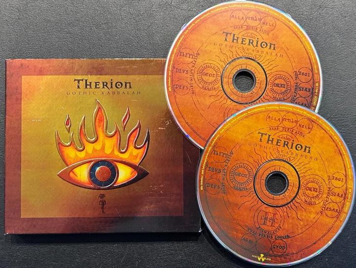 THERION - Gothic kabbalah ( 2CD ), Cd's en Dvd's, Cd's | Hardrock en Metal, Zo goed als nieuw, Ophalen of Verzenden