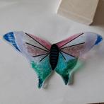 Vintage glas vlinder jaren 80, Verzenden