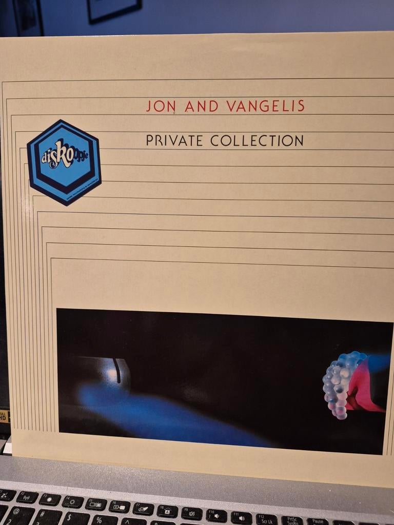 Jon and Vangelis Private collection lp, Ophalen of Verzenden, Gebruikt, 12 inch