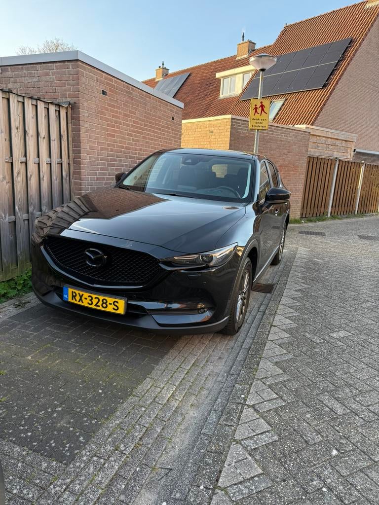 Mazda CX-5 2.0 Skyactiv-g 165pk 2WD Aut 2018 Zwart, Auto's, Mazda, Particulier, CX-5, ABS, Achteruitrijcamera, Adaptieve lichten